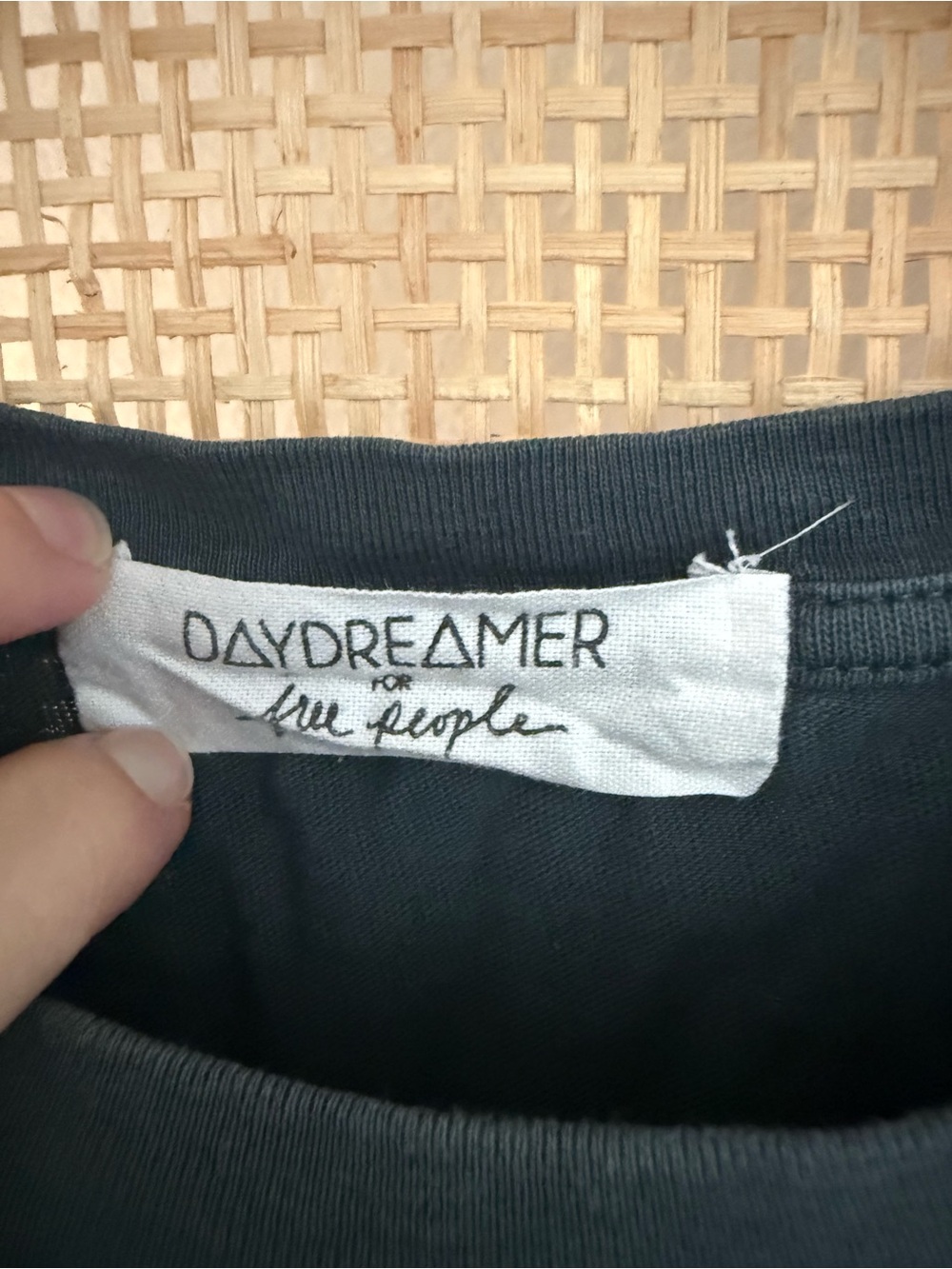 Daydreamer Free People Womenβs Graphic Tee Shirt Skeleton Gray Multicolor XSmall - Picture 2 of 7